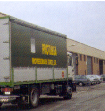 Transporte Protubsa en camión