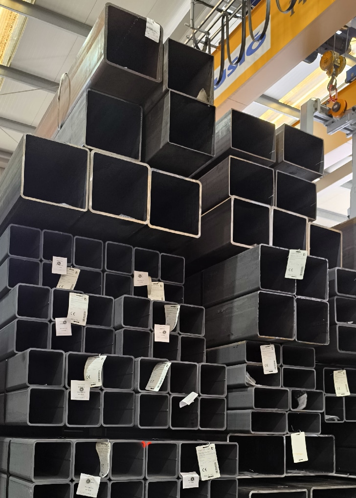 Stock tubos cuadrados y rectangulares